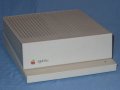 The front of the system unit is very simple featuring a power indicator on the right side and the apple logo and 'Apple IIgs' text on the left. - iigs-02.jpg