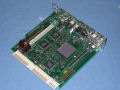 The logic board removed from the chassis prominently features the 68040 CPU in the centre. - lc630-05.jpg