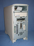 The front of the system with the two front covers removed which provides access to the hard drive, floppy drive, CD-ROM and (if installed in the top bay) the zip drive. - pm6400-03.jpg