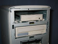 A close up of the upper drive bay once a zip drive have been installed. - pm6400-04.jpg